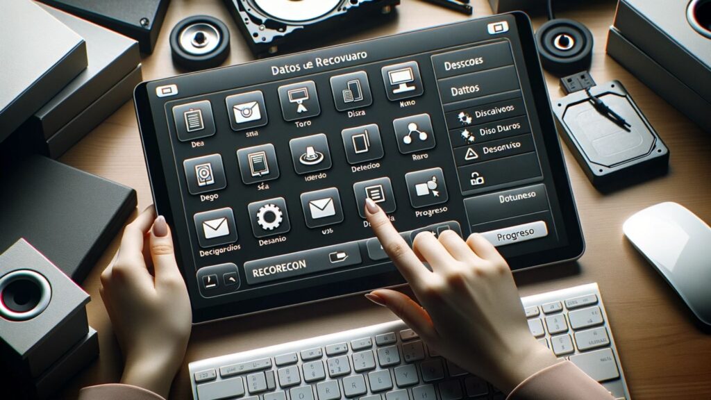 Como crear una app para recuperar los datos de un software